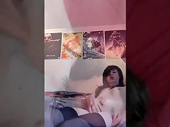 Iyoung Awkward Cutie Goes Ass To Mouth Then Self Facial